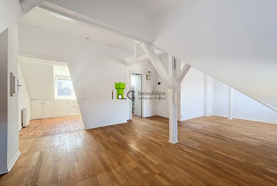 Appartement F1 à Strasbourg Cronenbourg avec Cave, dernier étage 