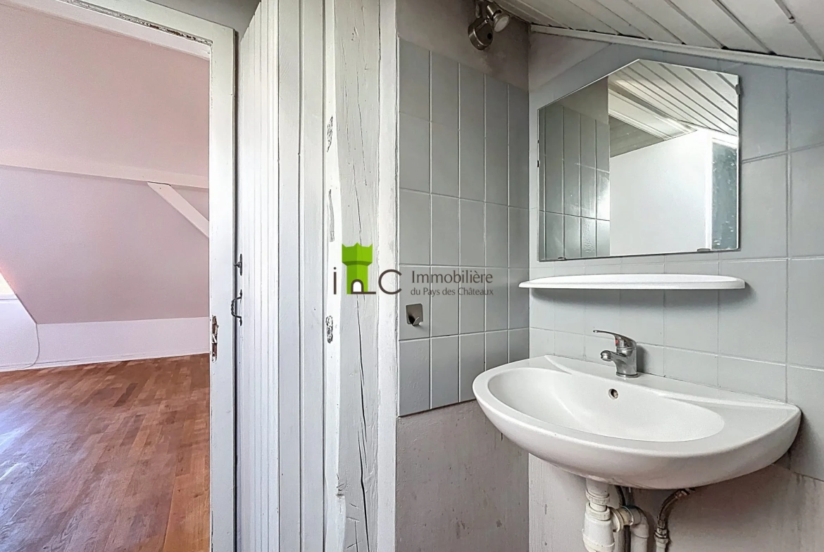 Appartement F1 à Strasbourg Cronenbourg avec Cave, dernier étage 