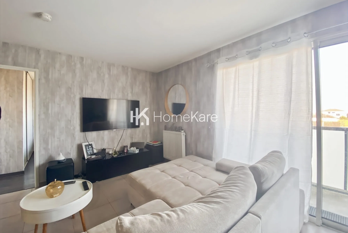 Investissement immobilier : Appartement T3 loué à Cenon de 66 m² avec parking 