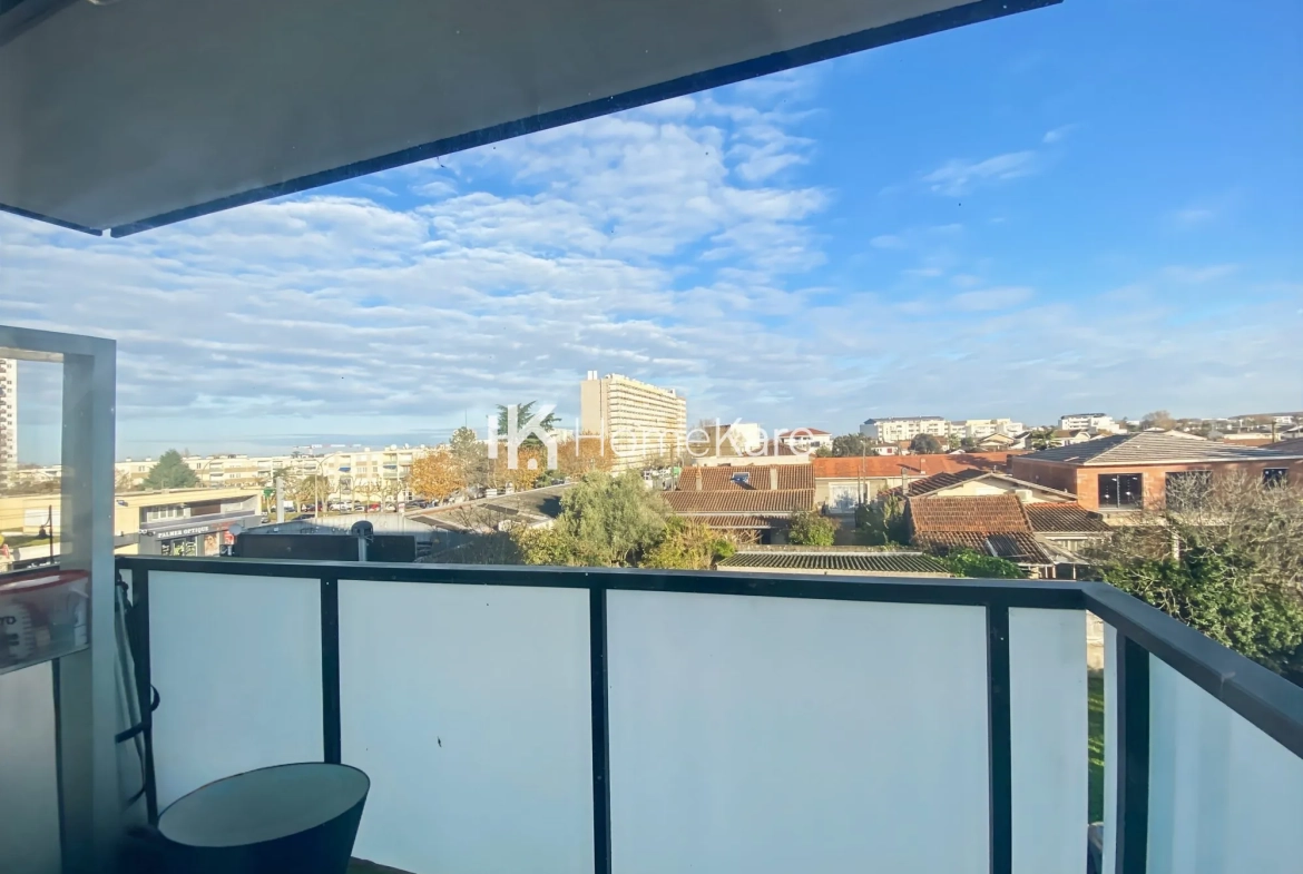 Investissement immobilier : Appartement T3 loué à Cenon de 66 m² avec parking 