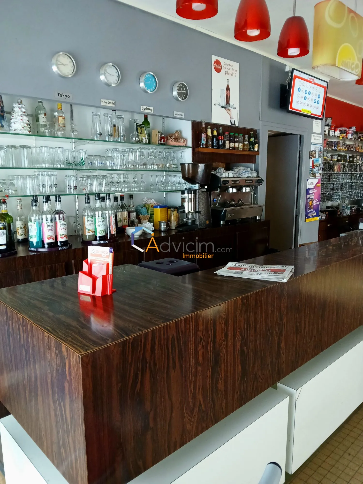 Fonds de commerce bar, tabac et FDJ à vendre à Châteauneuf-sur-Cher 