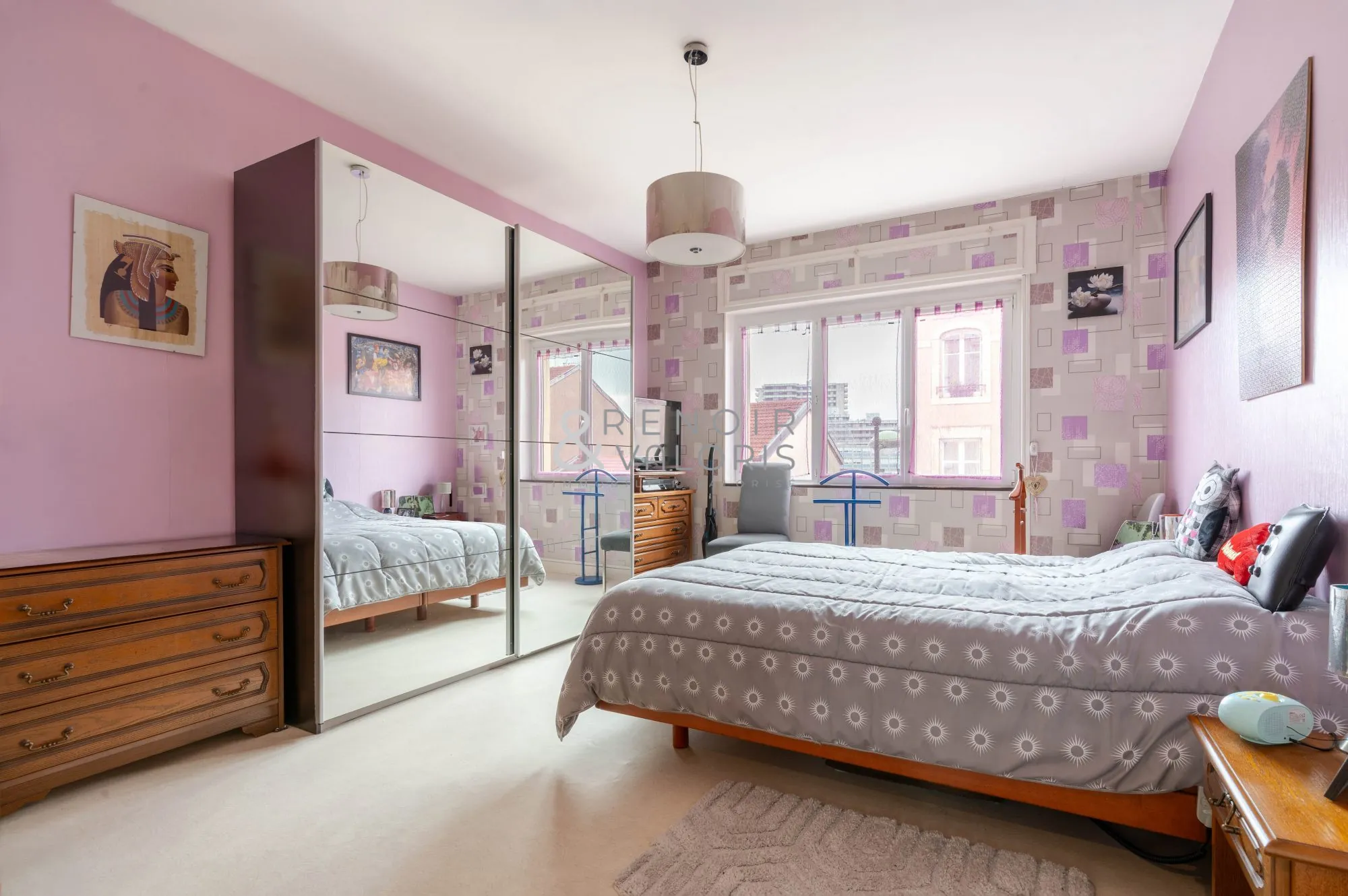 Appartement lumineux avec loggia à Laxou près d'Émile Zola 