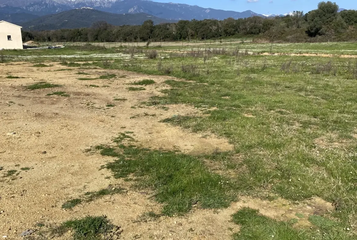 Terrain constructible de 902 m² à Prunelli di Fiumorbo, proche de la plage 