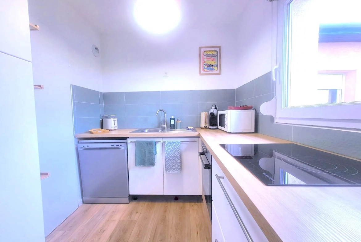 Appartement T2 rénové à Cugnaux - Lumineux et moderne avec parking 