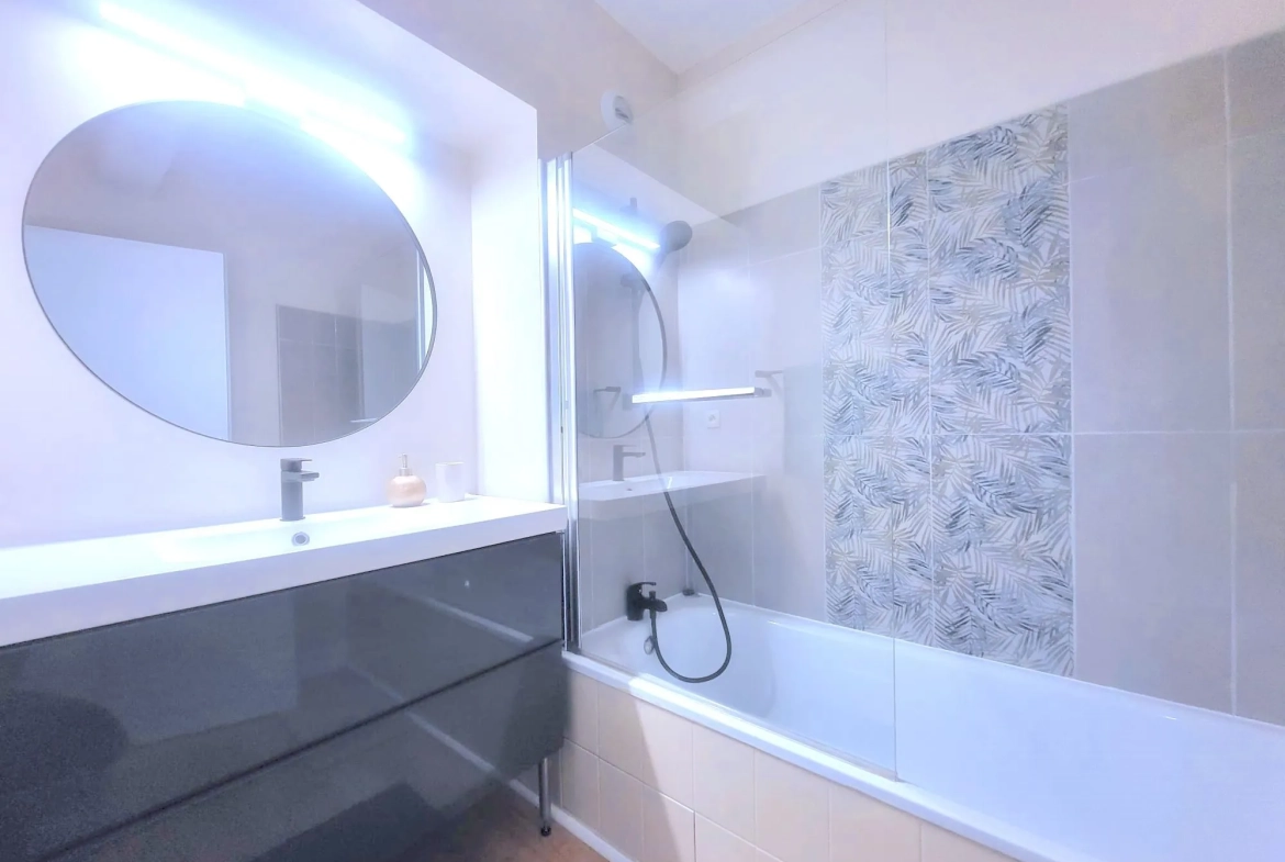Appartement T2 rénové à Cugnaux - Lumineux et moderne avec parking 