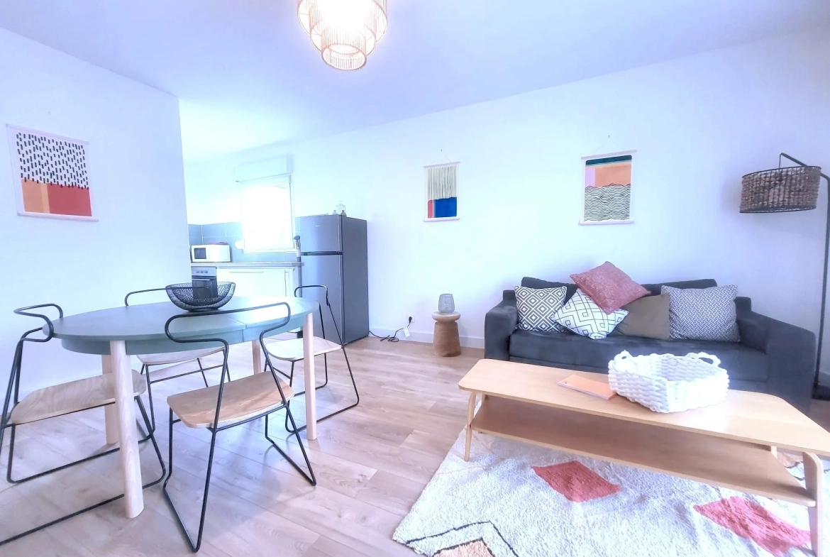 Appartement T2 rénové à Cugnaux - Lumineux et moderne avec parking 