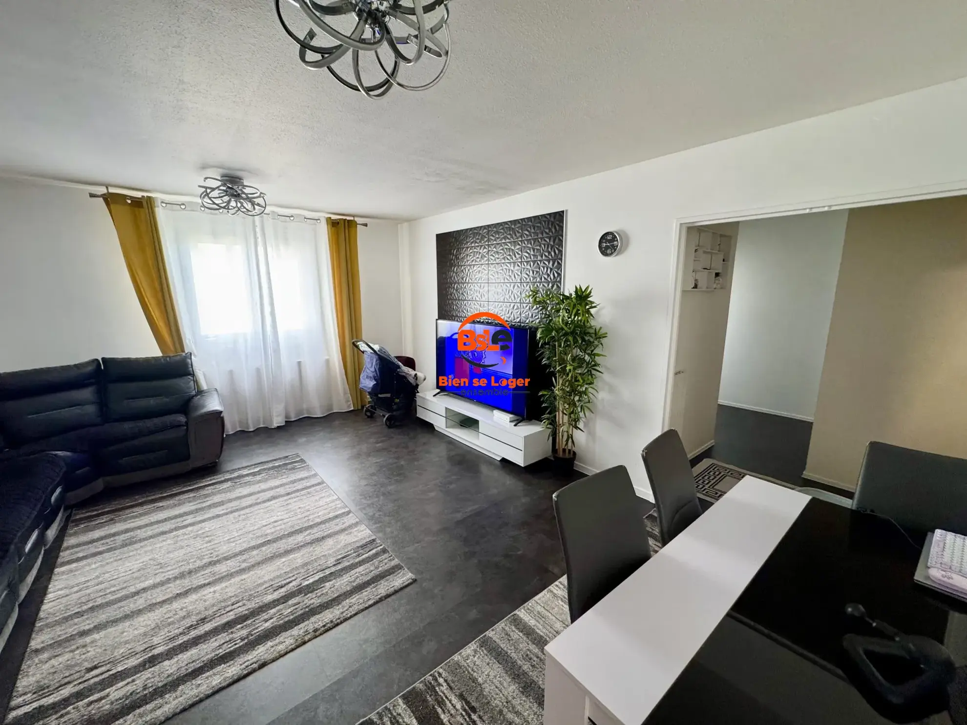 BSLE APPARTEMENT 3 CHAMBRES CLERMONT FERRAND Appartement T4 lumineux à vendre à Clermont-Ferrand avec vue dégagée 