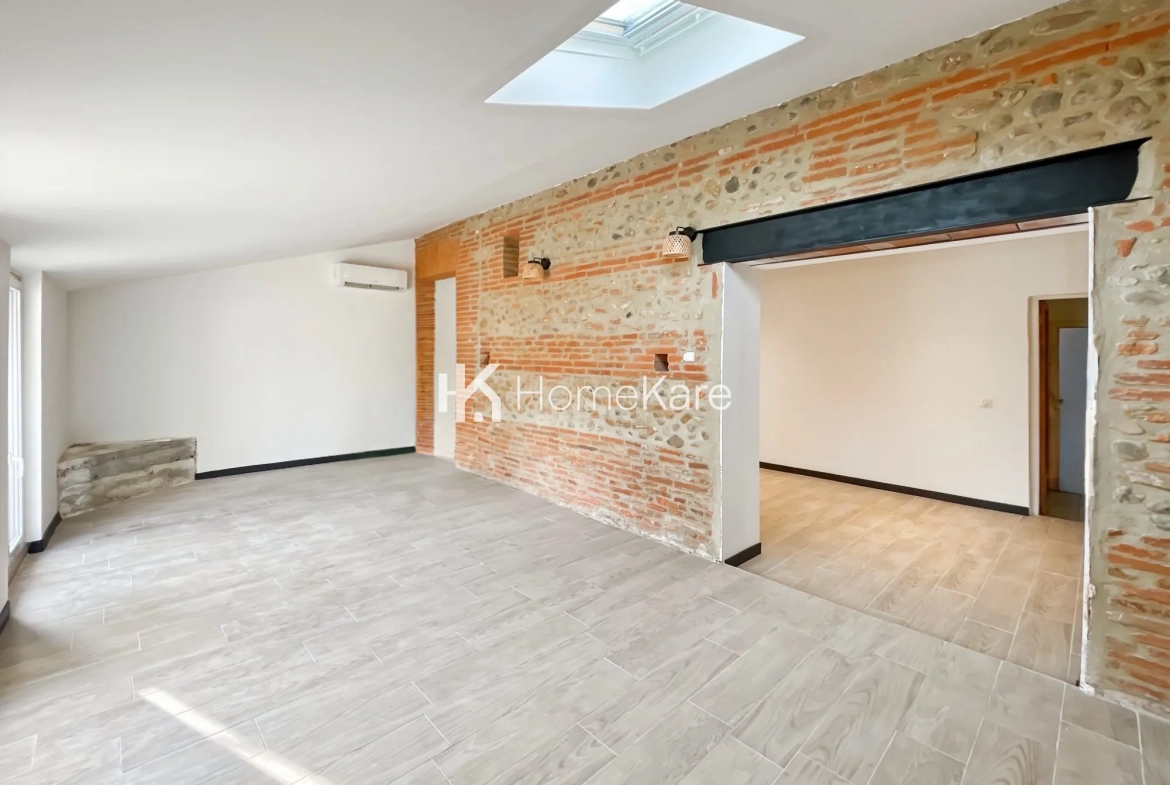 Maison mitoyenne T5 avec jardin en vente à Lissac (09700) 