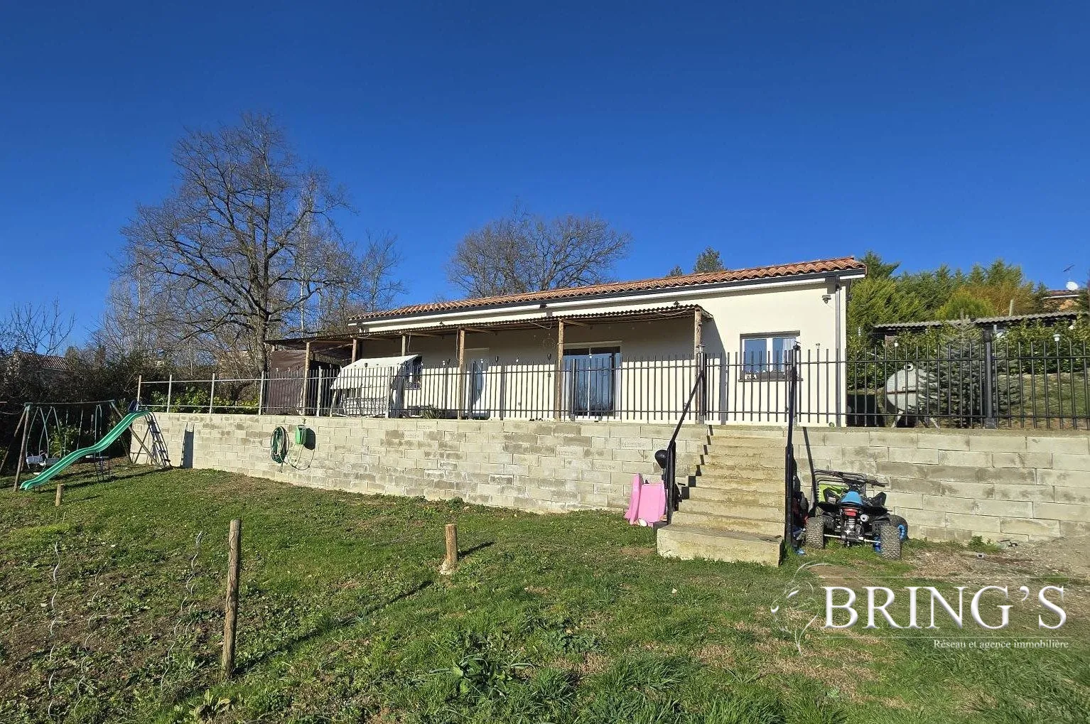 Magnifique maison neuve à Montesquieu (82) avec 3 chambres et jardin clôturé 