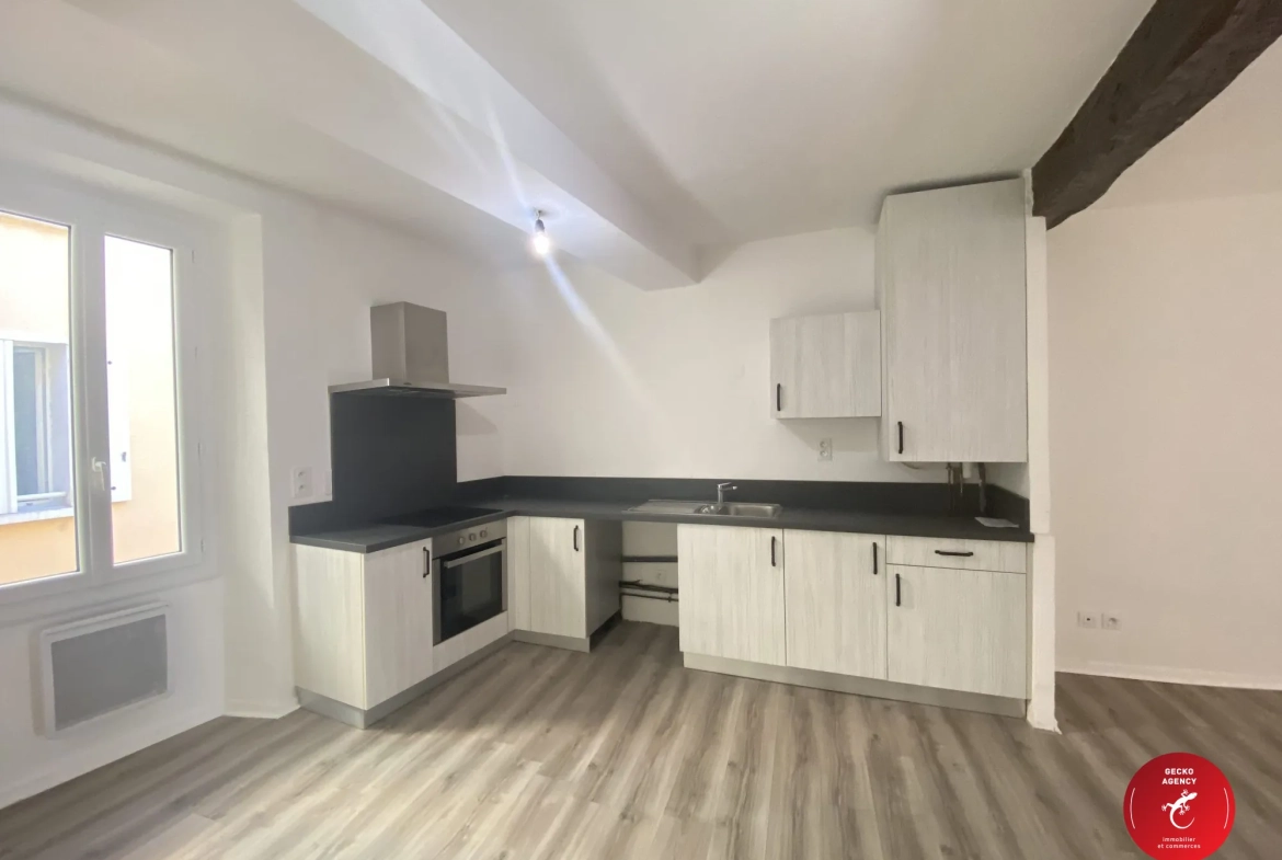 Cuisine Appartement à vendre au centre du village de La Motte - 68 m² 