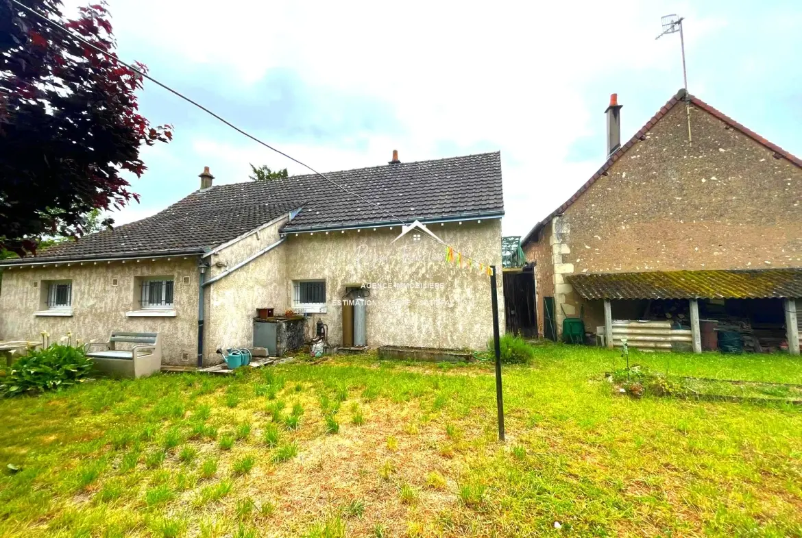 Jardin Charmante maison de campagne de 114 m² avec jardin à La Guerche 37350 