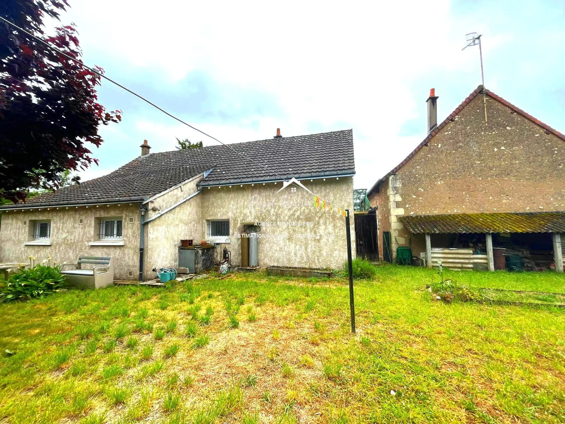 Jardin Charmante maison de campagne de 114 m² avec jardin à La Guerche 37350 