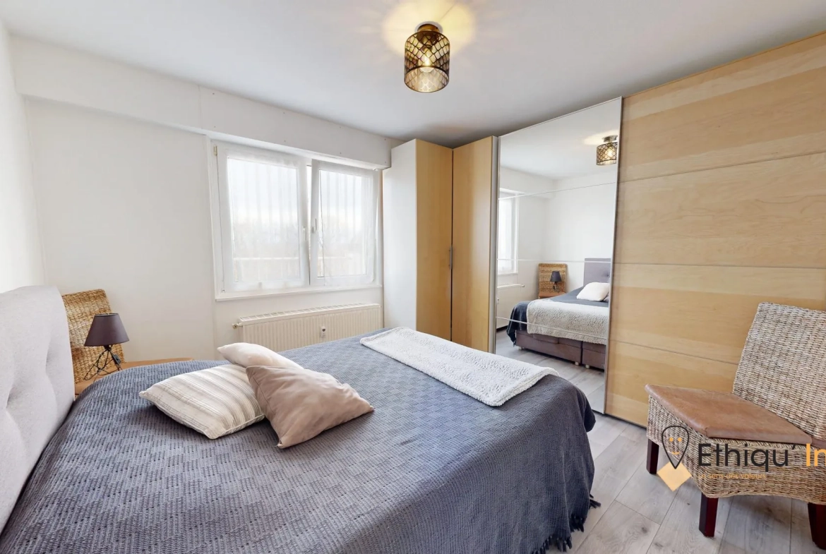 Appartement F3 de 57m² avec terrasse exceptionnelle à Strasbourg 