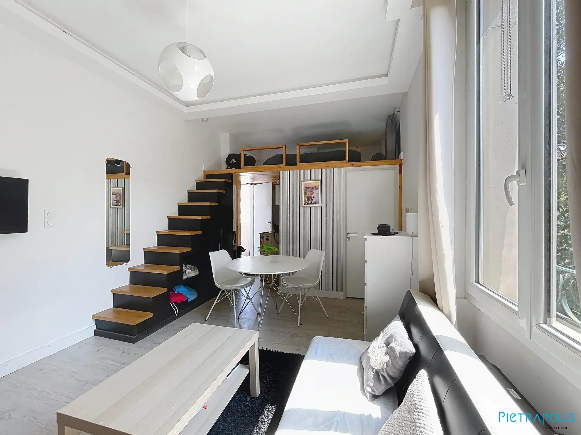Studio lumineux de 21m² à Villeurbanne, idéal pour étudiant 