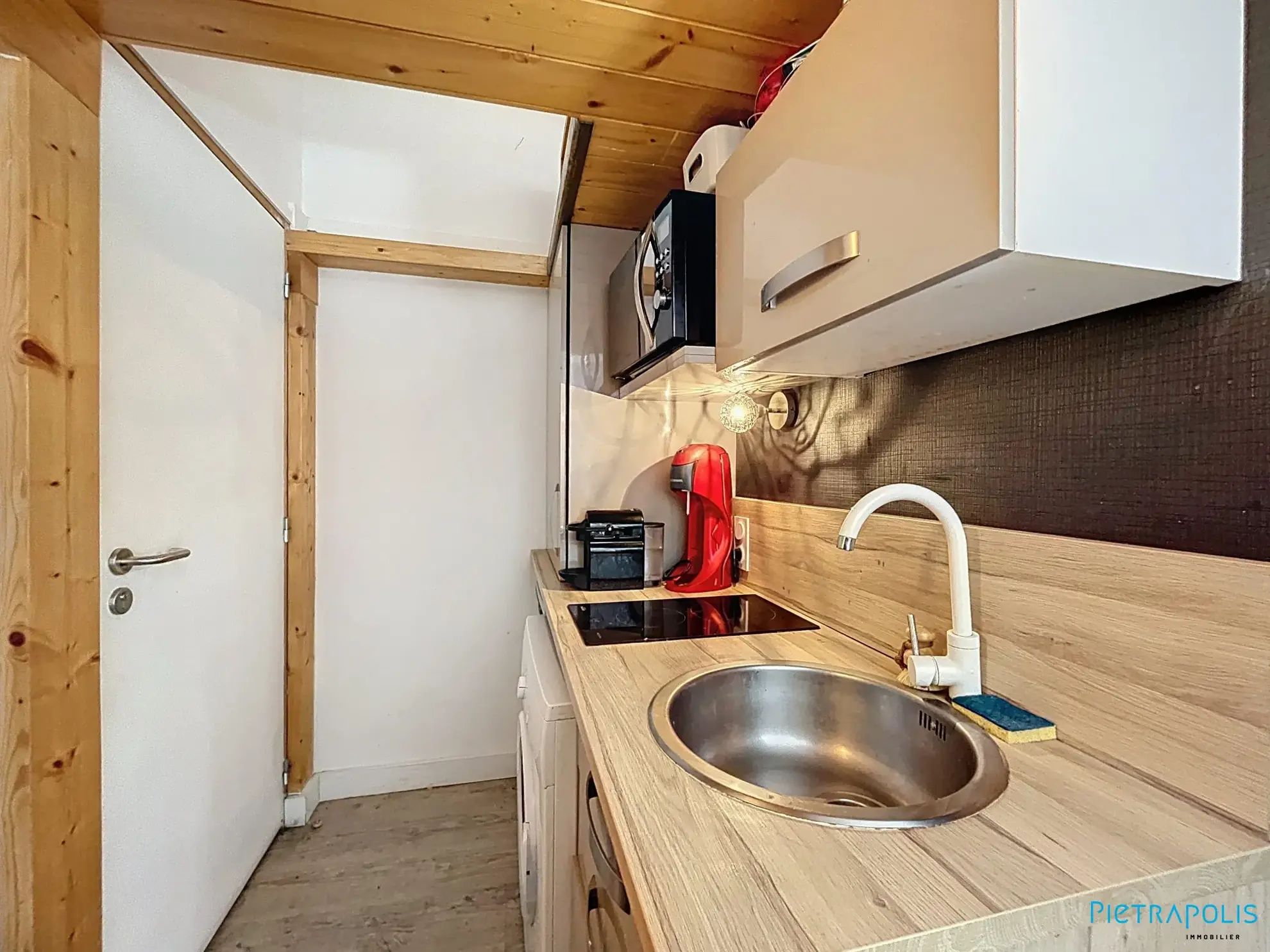 Studio lumineux de 21m² à Villeurbanne, idéal pour étudiant 