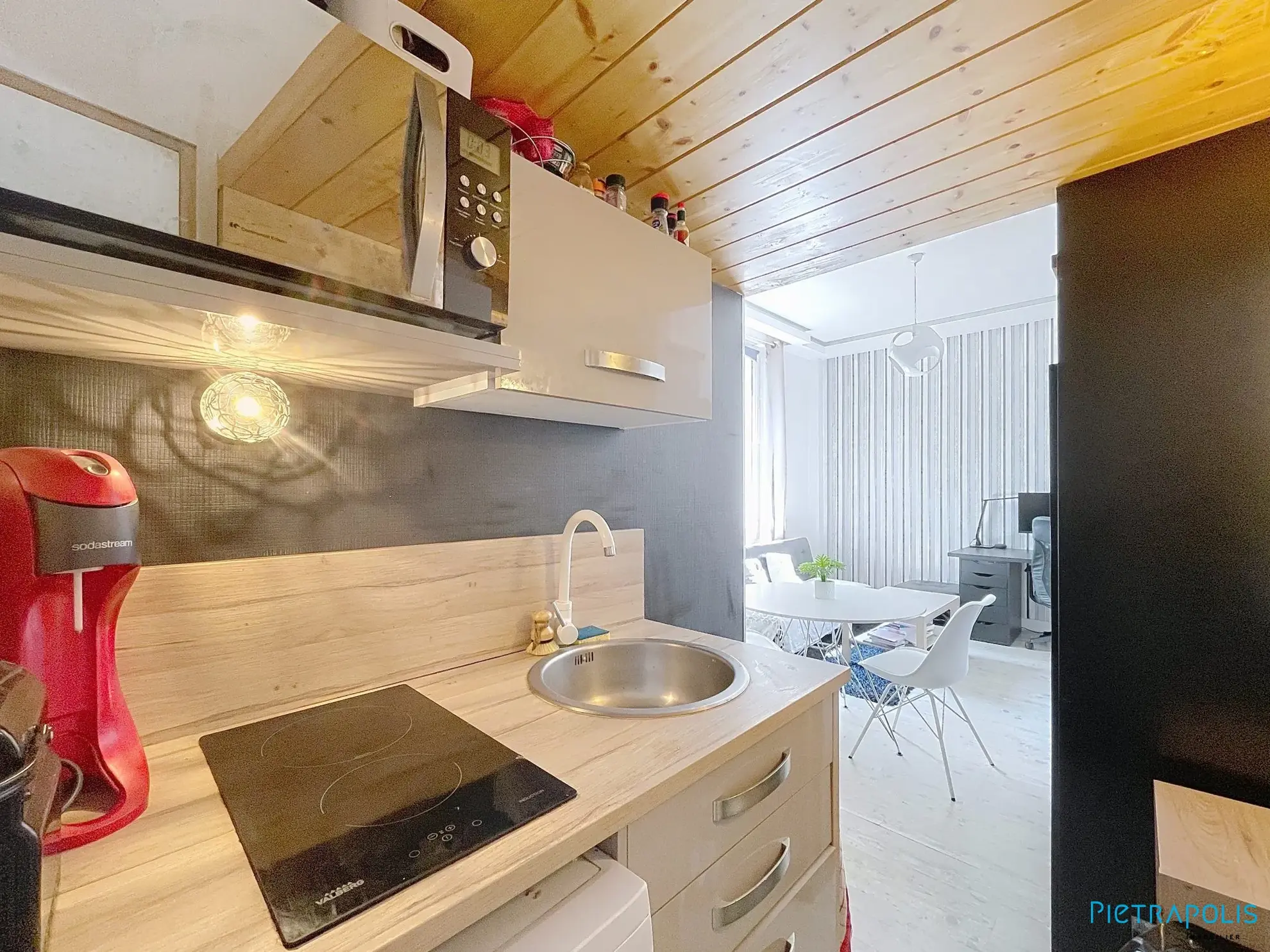 Studio lumineux de 21m² à Villeurbanne, idéal pour étudiant 