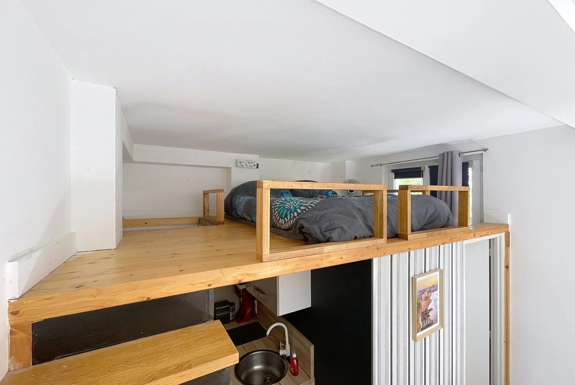 Studio lumineux de 21m² à Villeurbanne, idéal pour étudiant 