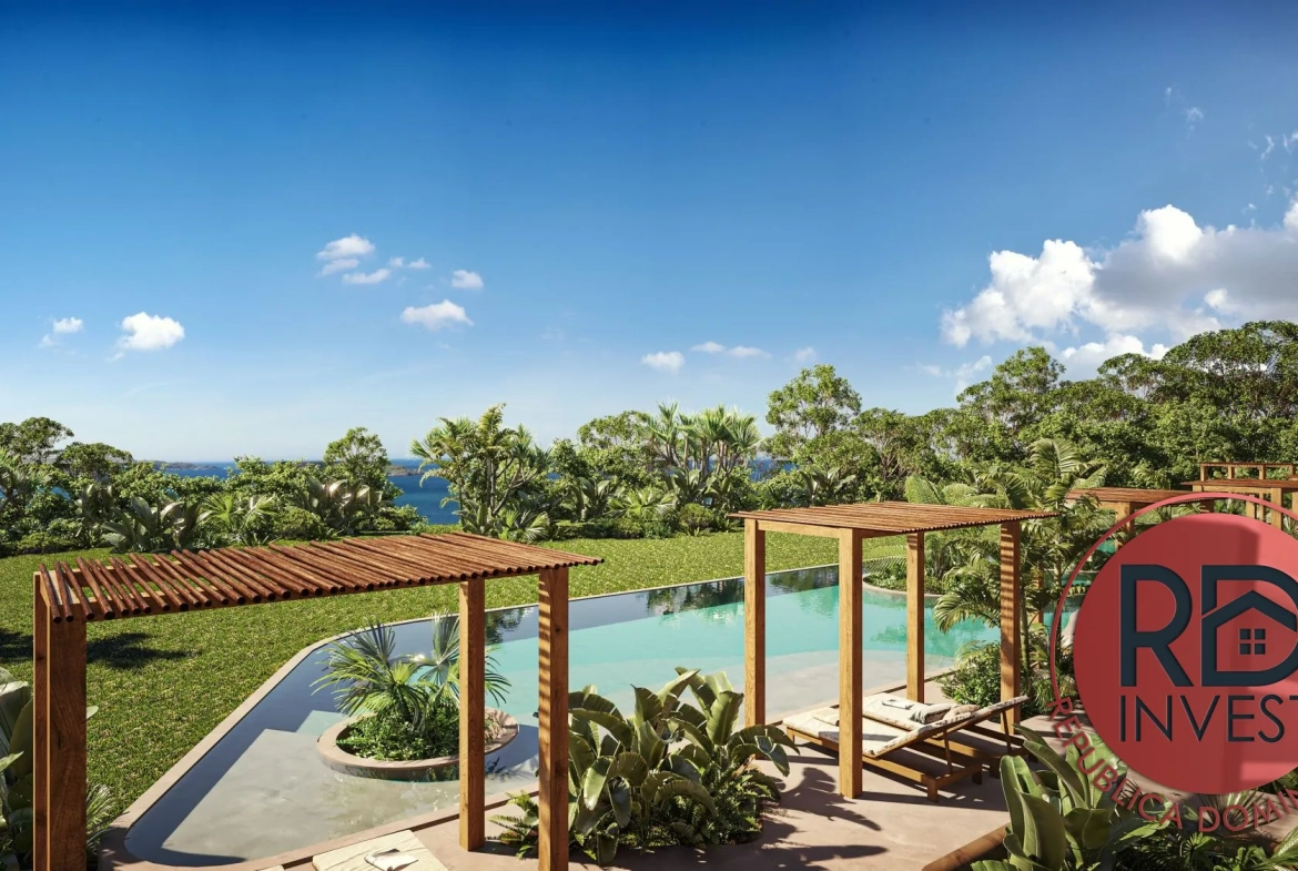 Appartement T2 neuf à Samana avec balcon et stationnement 
