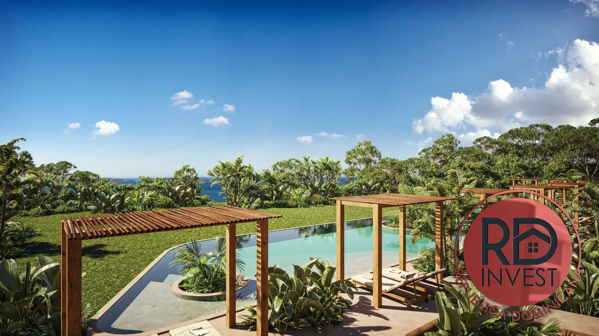 Appartement T2 neuf à Samana avec balcon et stationnement 