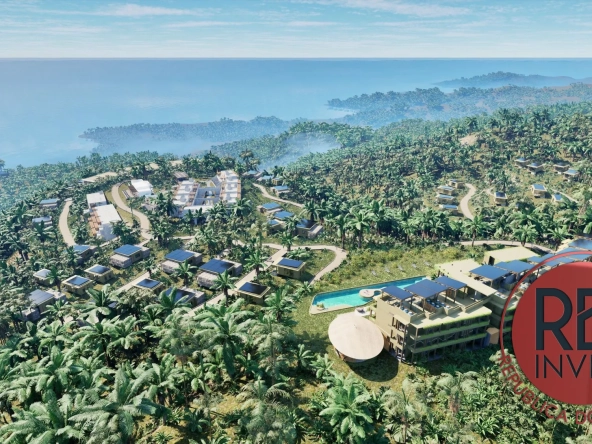 Appartement T2 neuf à Samana avec balcon et stationnement