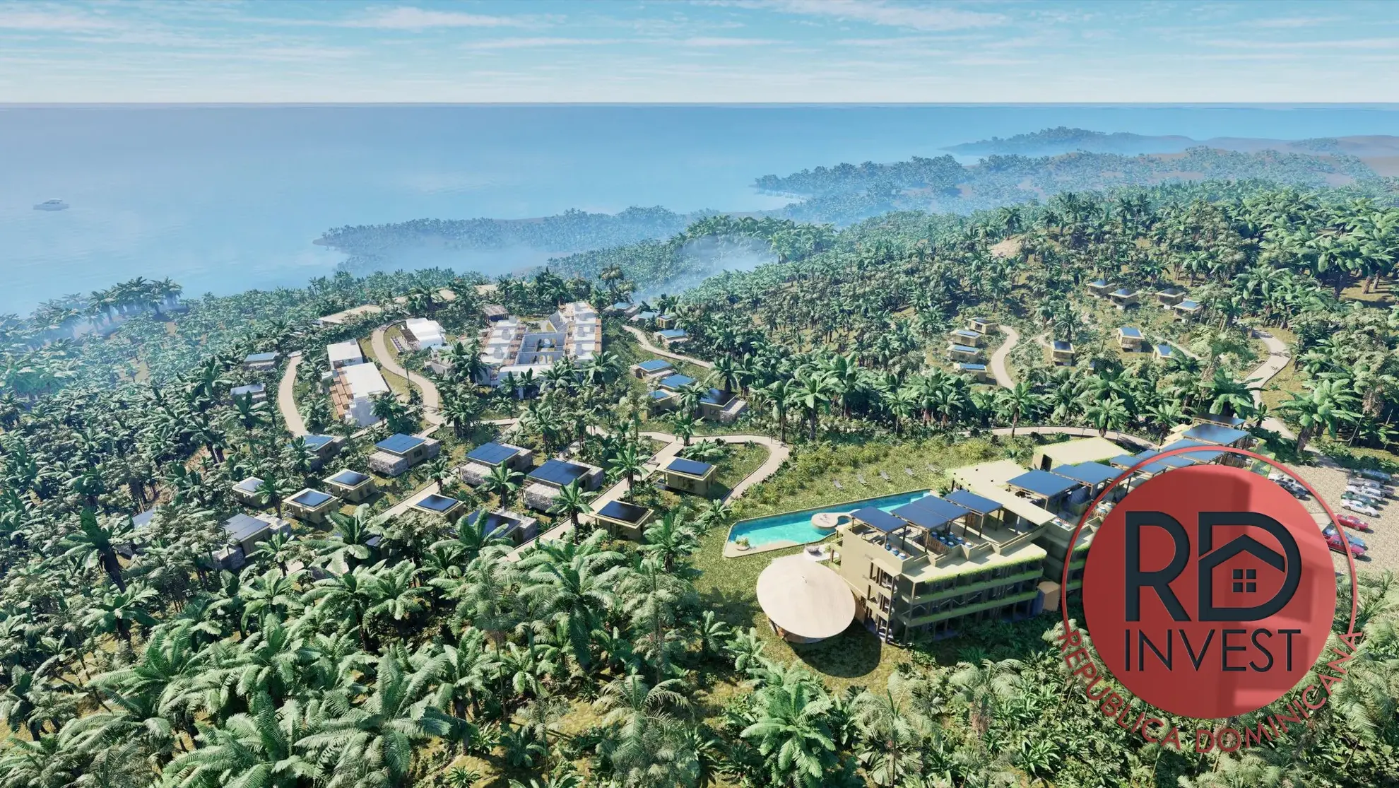 Appartement T2 neuf à Samana avec balcon et stationnement 