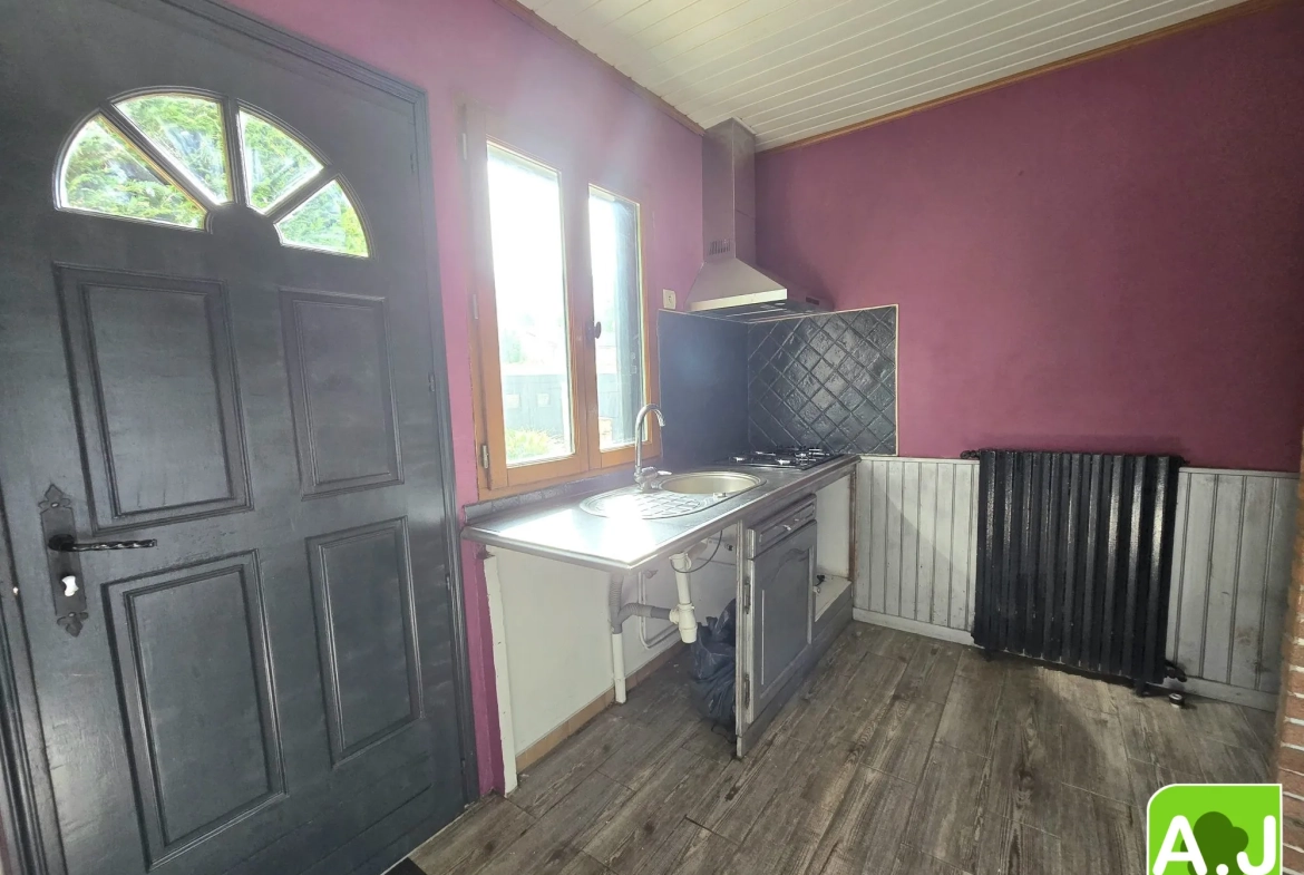 Maison de plain-pied avec dépendance à Bréval – idéalement située avec jardin clos 