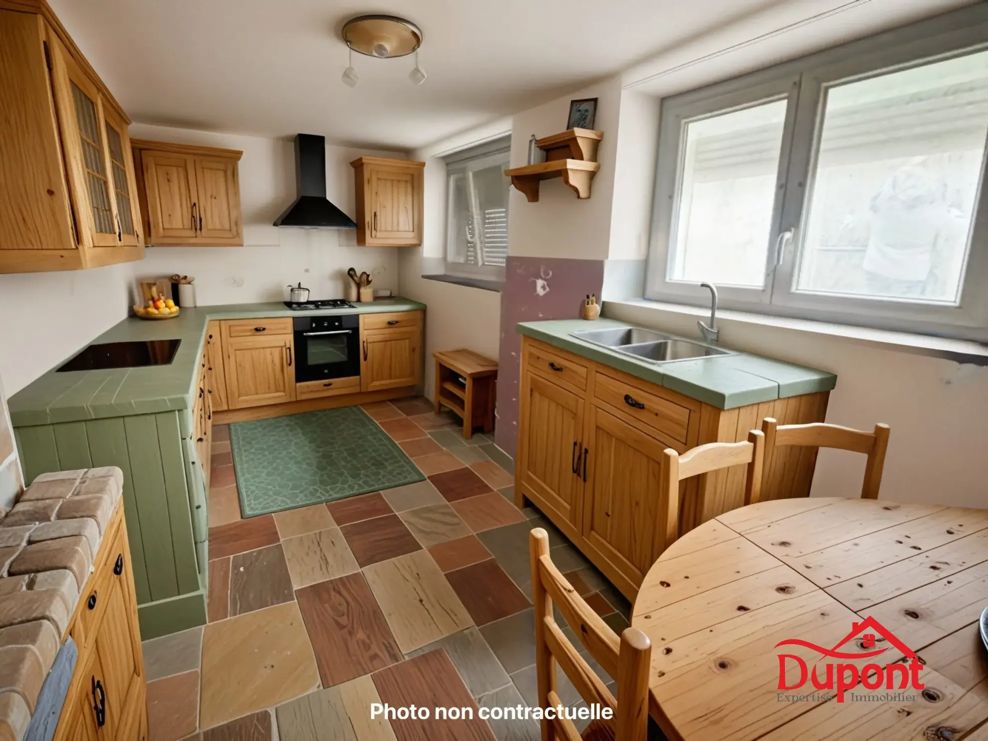 Maison à Maubert-Fontaine à rénover avec 3 chambres et terrain de 200m² 