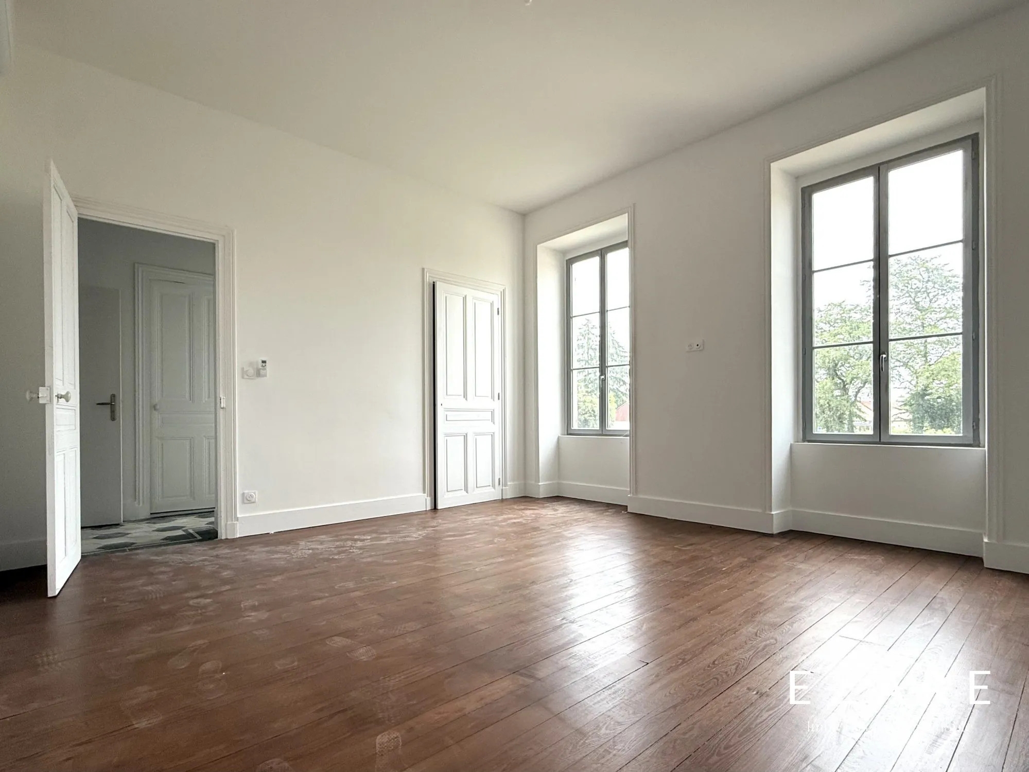 Chambre 1 Appartement 4 pièces avec jardin privé à Demigny, proximité Beaune 