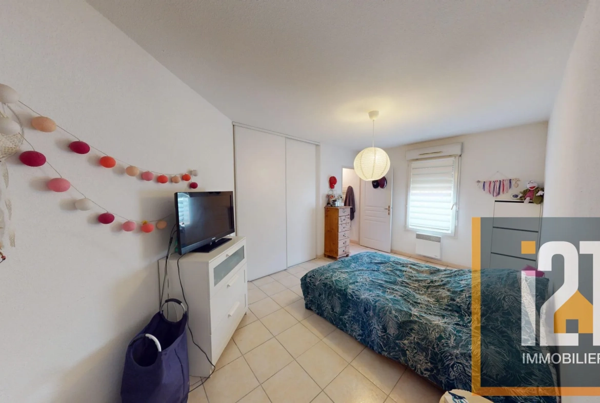 A vendre appartement T2 de 54 m² à Nîmes dans le quartier Jean Jaurès 