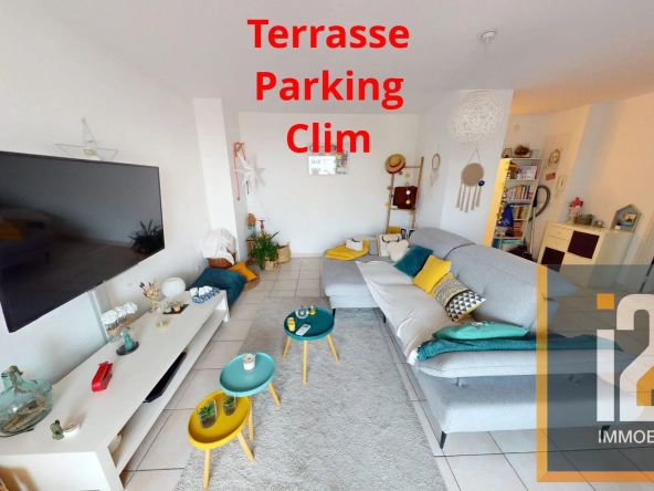 A vendre appartement T2 de 54 m² à Nîmes dans le quartier Jean Jaurès