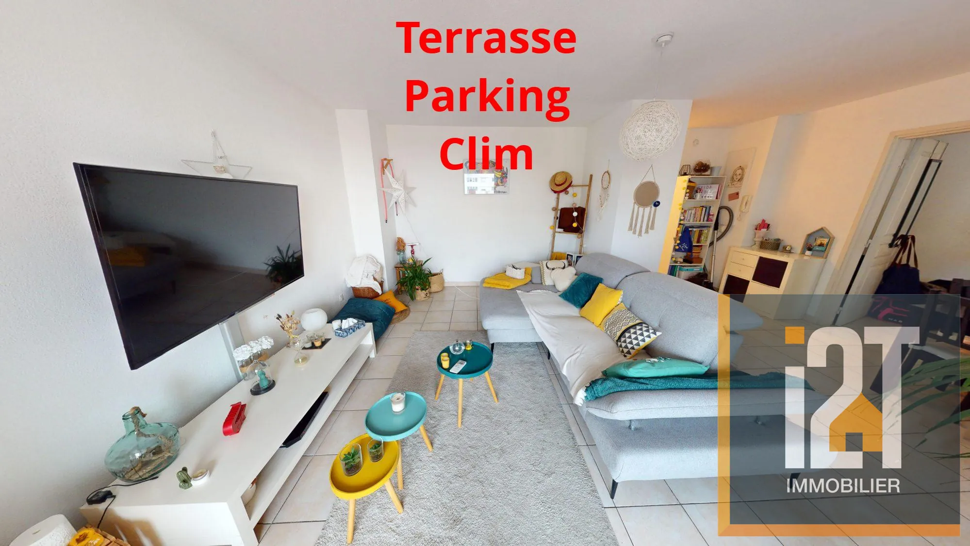 A vendre appartement T2 de 54 m² à Nîmes dans le quartier Jean Jaurès 