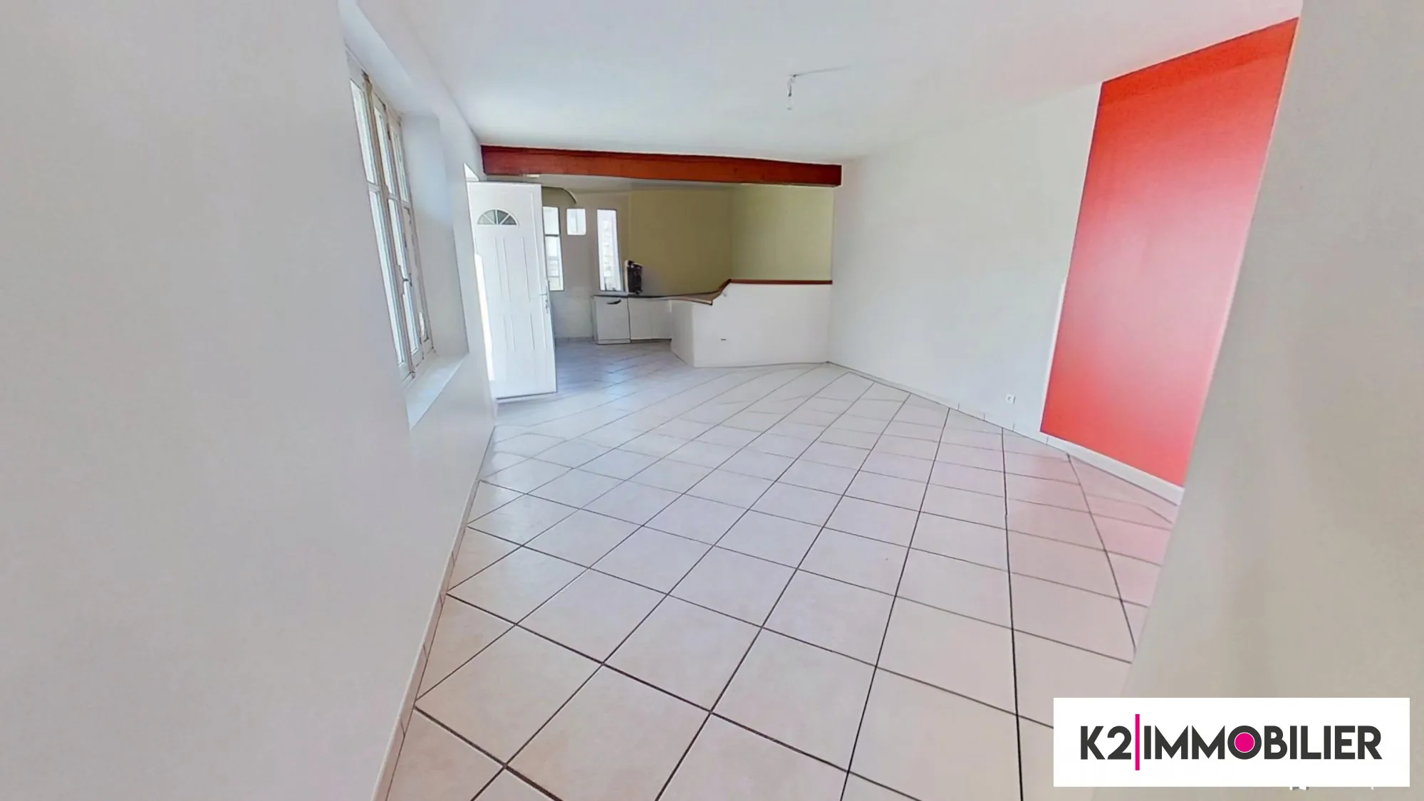 Maison mitoyenne de 97 m² avec terrasse, garage et jardin à Alissas 