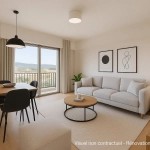 Appartement F2 à Ajaccio avec terrasse et parking, quartier Laetitia