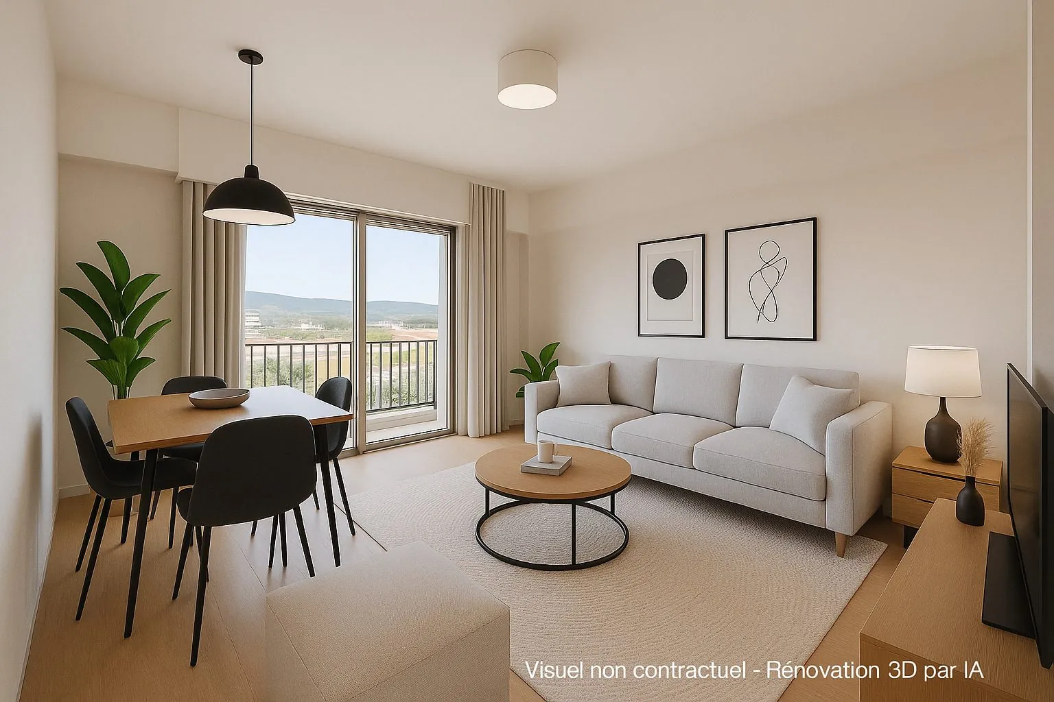 Appartement F2 à Ajaccio avec terrasse et parking, quartier Laetitia 