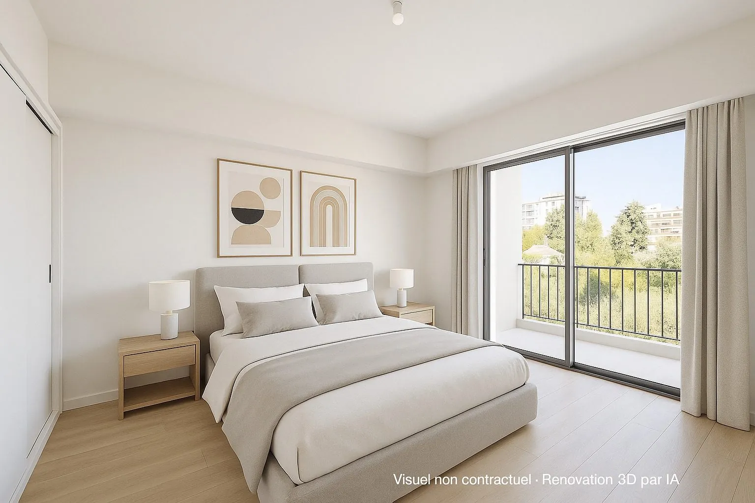 Appartement F2 à Ajaccio avec terrasse et parking, quartier Laetitia 