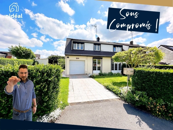 Maison à vendre à Saint-Laurent-Blangy avec jardin, garage et 4 chambres