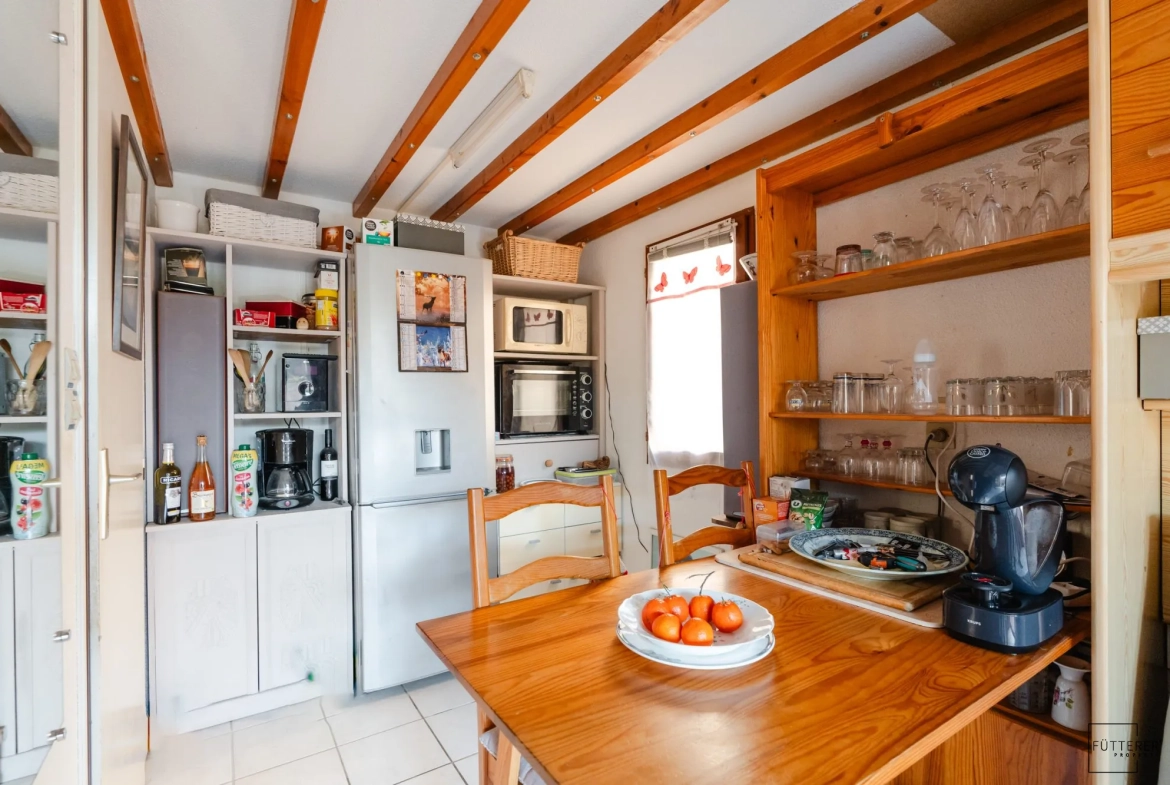 Pavillon 1 pièce avec mezzanine à Gruissan – Exclusivité 