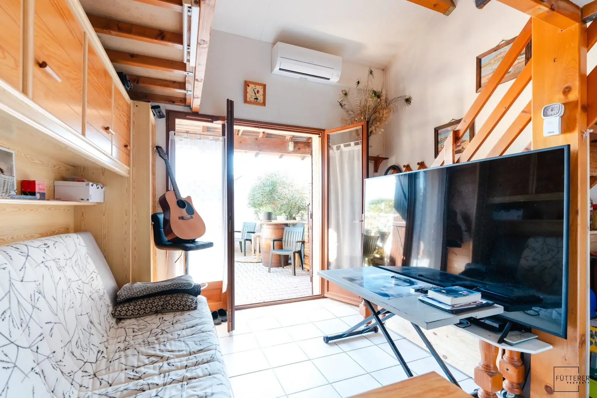 Pavillon 1 pièce avec mezzanine à Gruissan – Exclusivité 