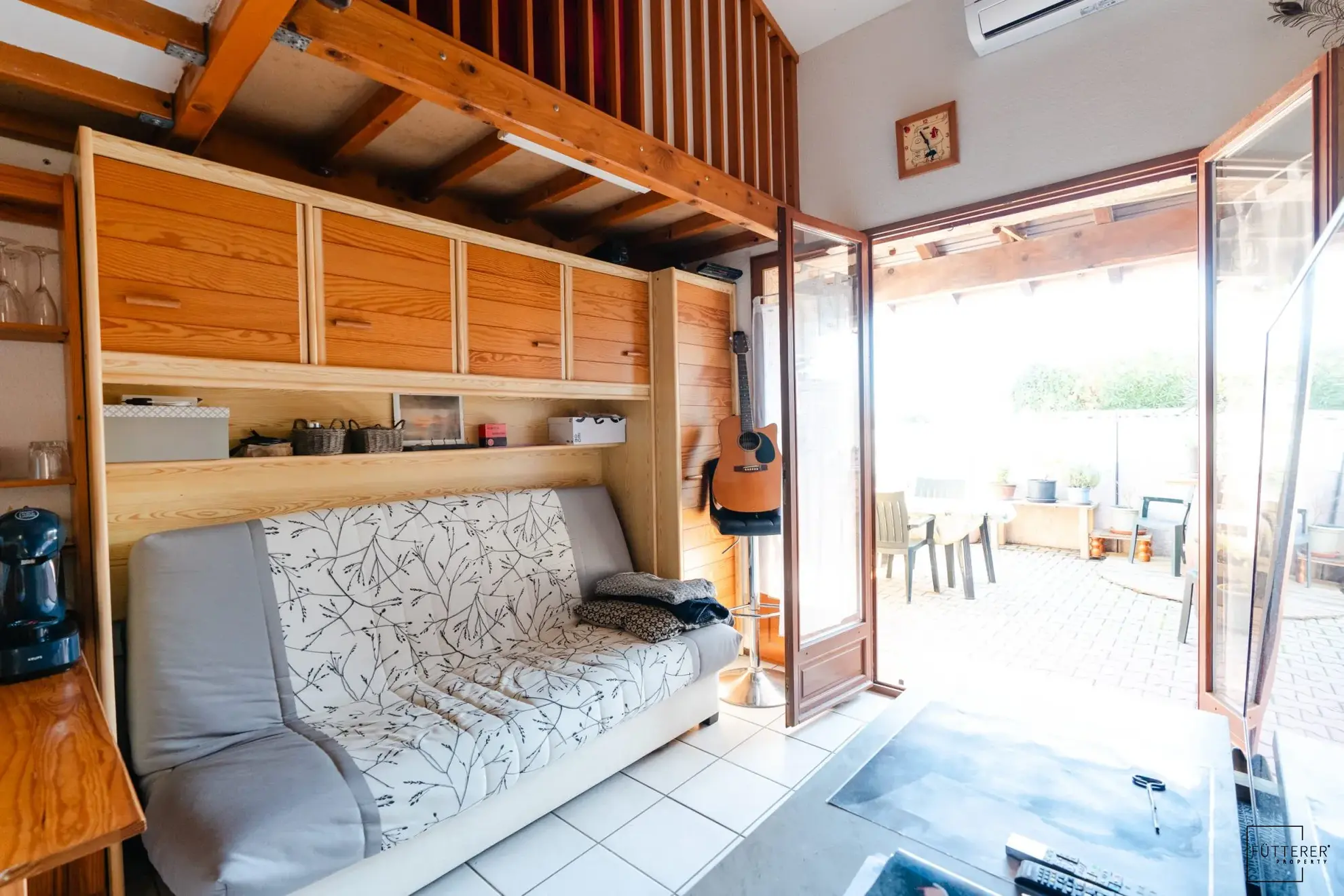 Pavillon 1 pièce avec mezzanine à Gruissan – Exclusivité 