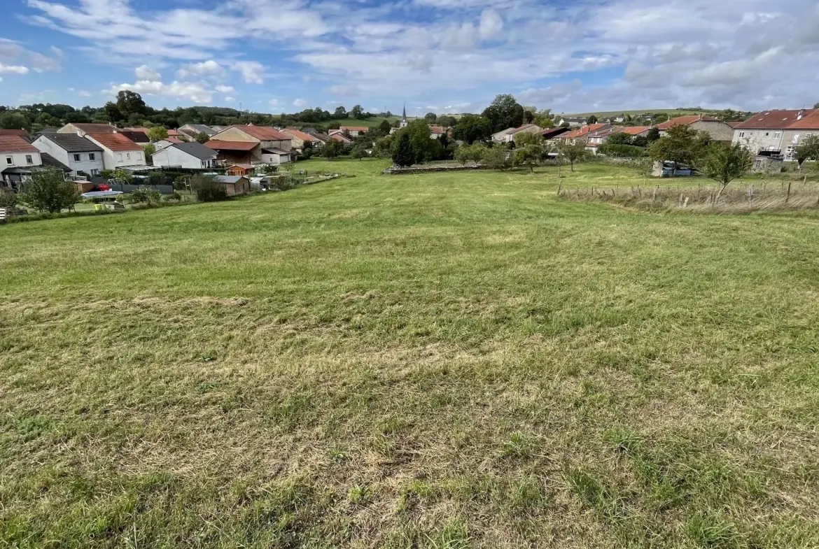 Terrain à vendre de 7,5 ares à Servigny-lès-Raville avec vue dégagée 