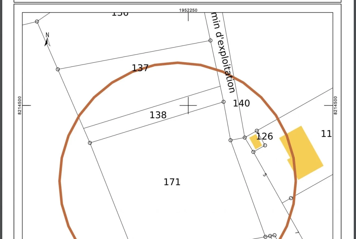 Terrain à vendre de 7,5 ares à Servigny-lès-Raville avec vue dégagée 