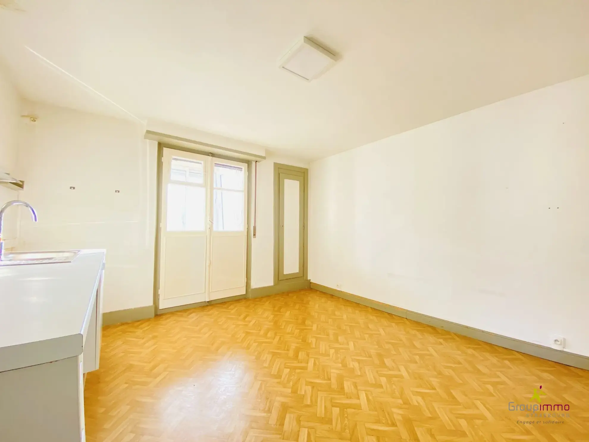 Bel appartement lumineux en dernier étage à Strasbourg Neudorf 