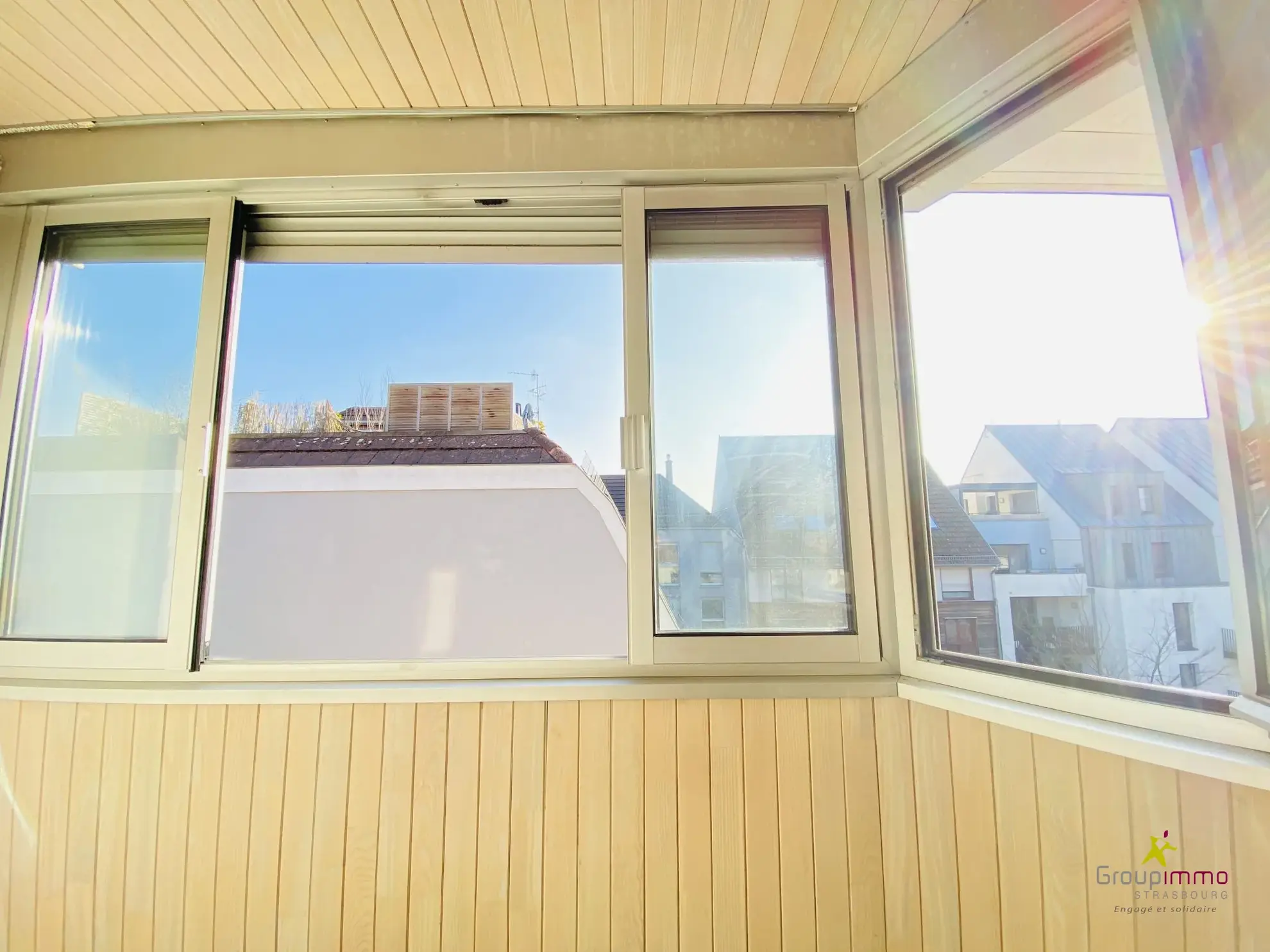 Bel appartement lumineux en dernier étage à Strasbourg Neudorf 