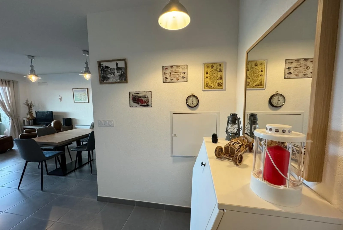 Appartement T2 meublé à Aléria avec terrasse et vue montagne 