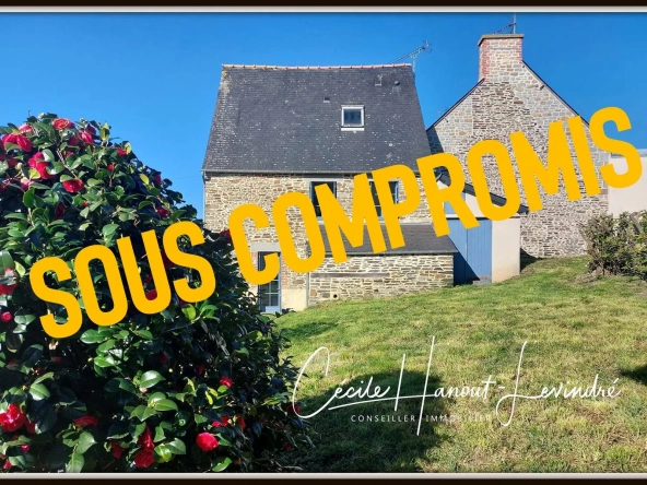 Maison en pierre avec terrain à bâtir à Pleine-Fougères, idéal investisseur