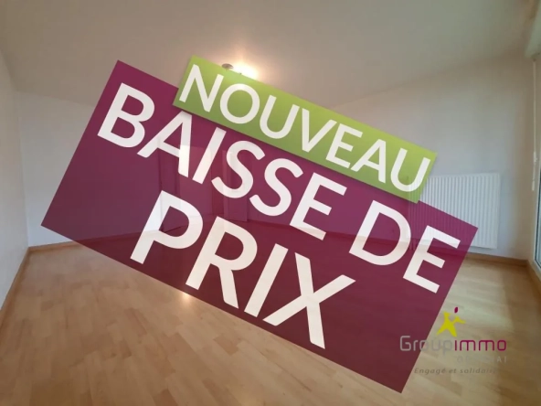 Appartement 3 pièces avec terrasse à Illkirch-Graffenstaden - Excellent investissement