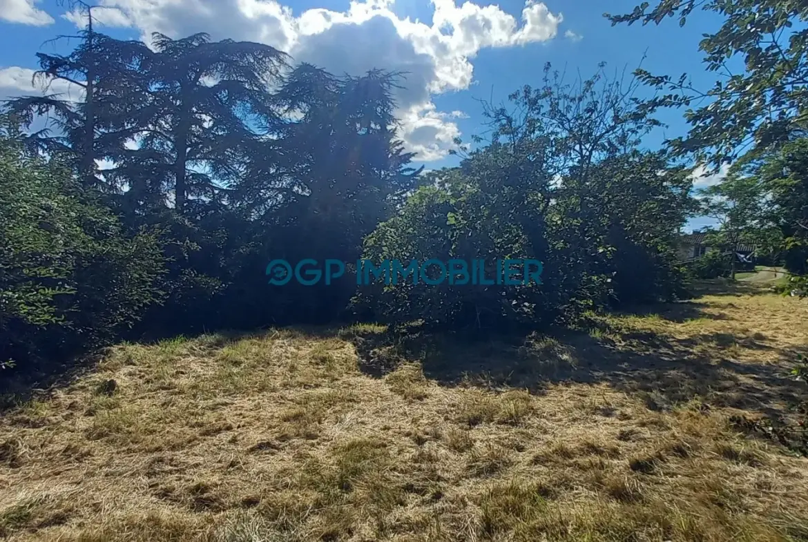 Terrain constructible de 1263 m² à Castelnau d'Estrétefonds, proche Toulouse 