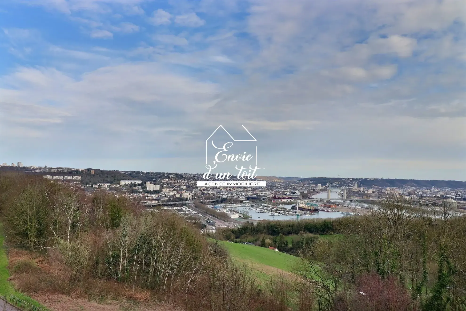 Achat appartement 66m² avec vue magnifique à Canteleu 