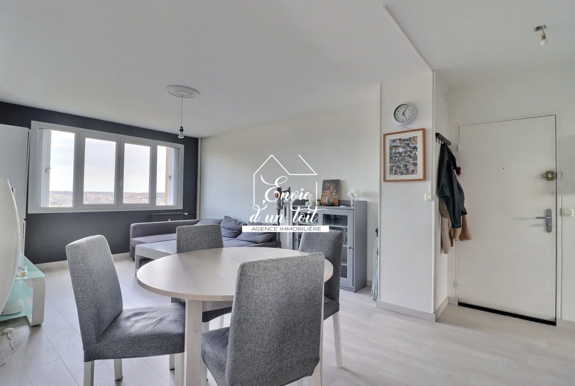 Achat appartement 66m² avec vue magnifique à Canteleu 