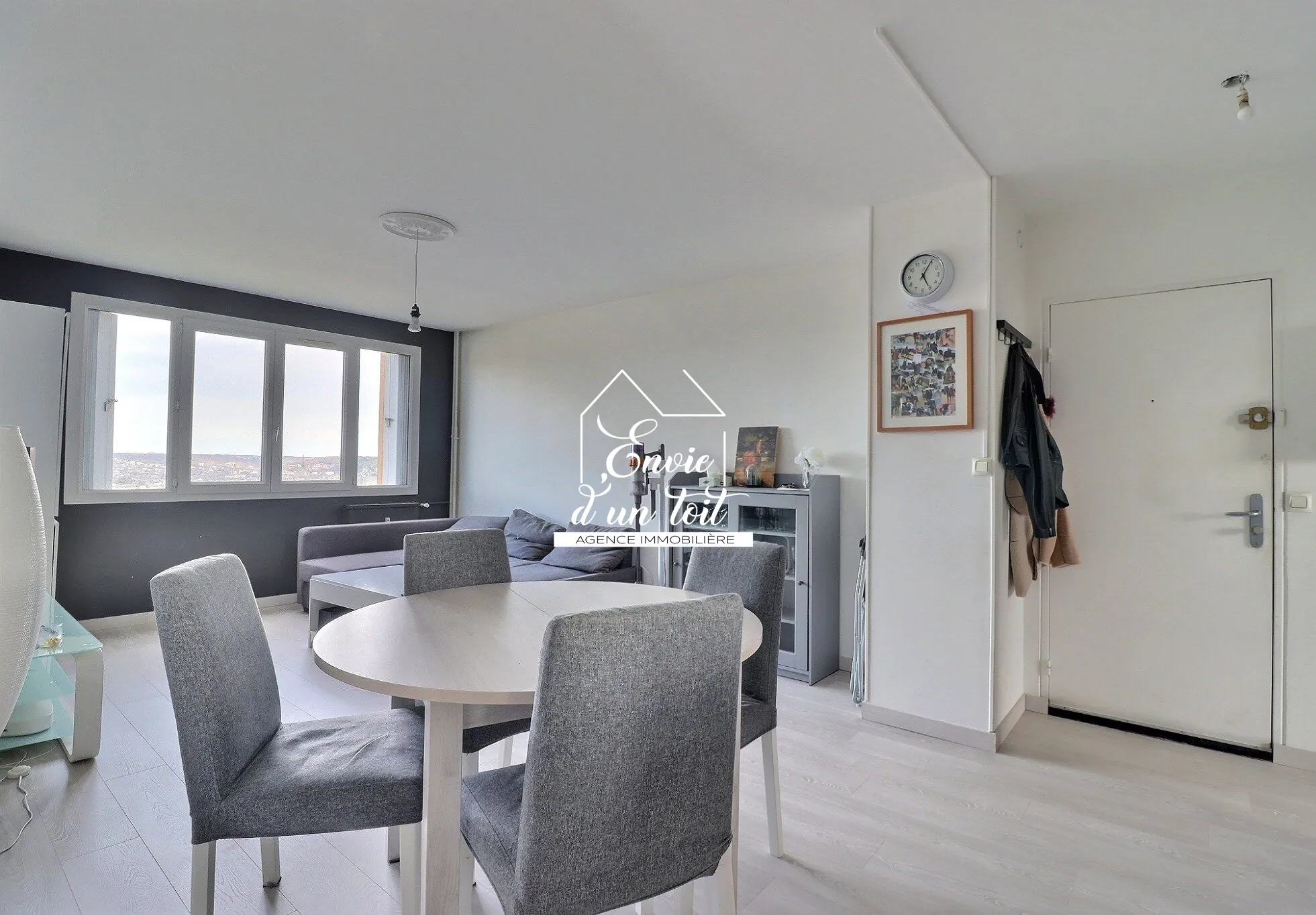Achat appartement 66m² avec vue magnifique à Canteleu 